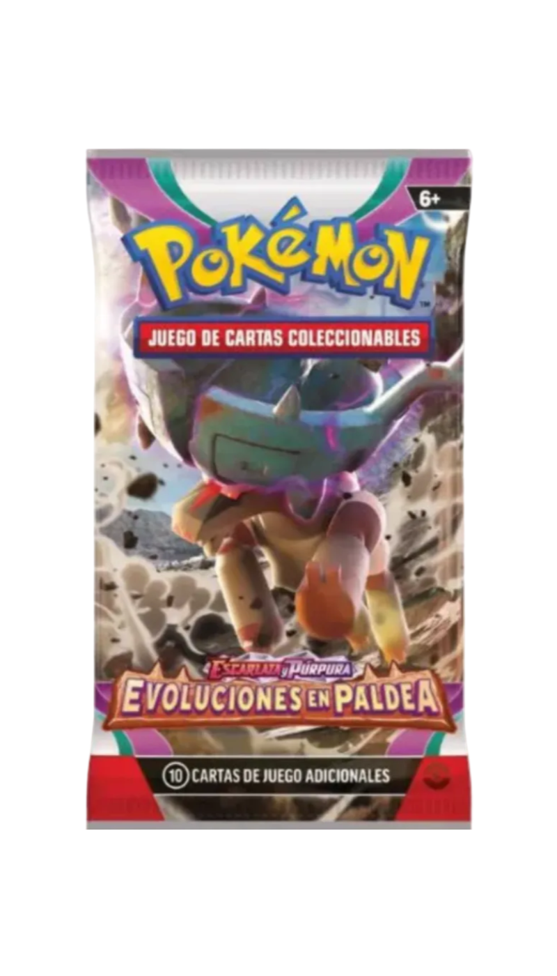 POKEMON - SOBRE - EVOLUCIONES DE PALDEA | ESPAÑOL