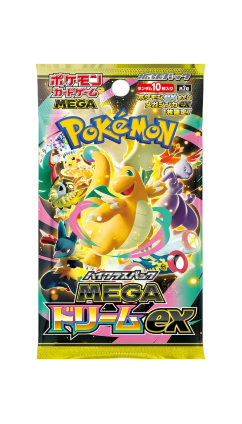 POKEMON SOBRE MEGA DREAM M2A JAPONES