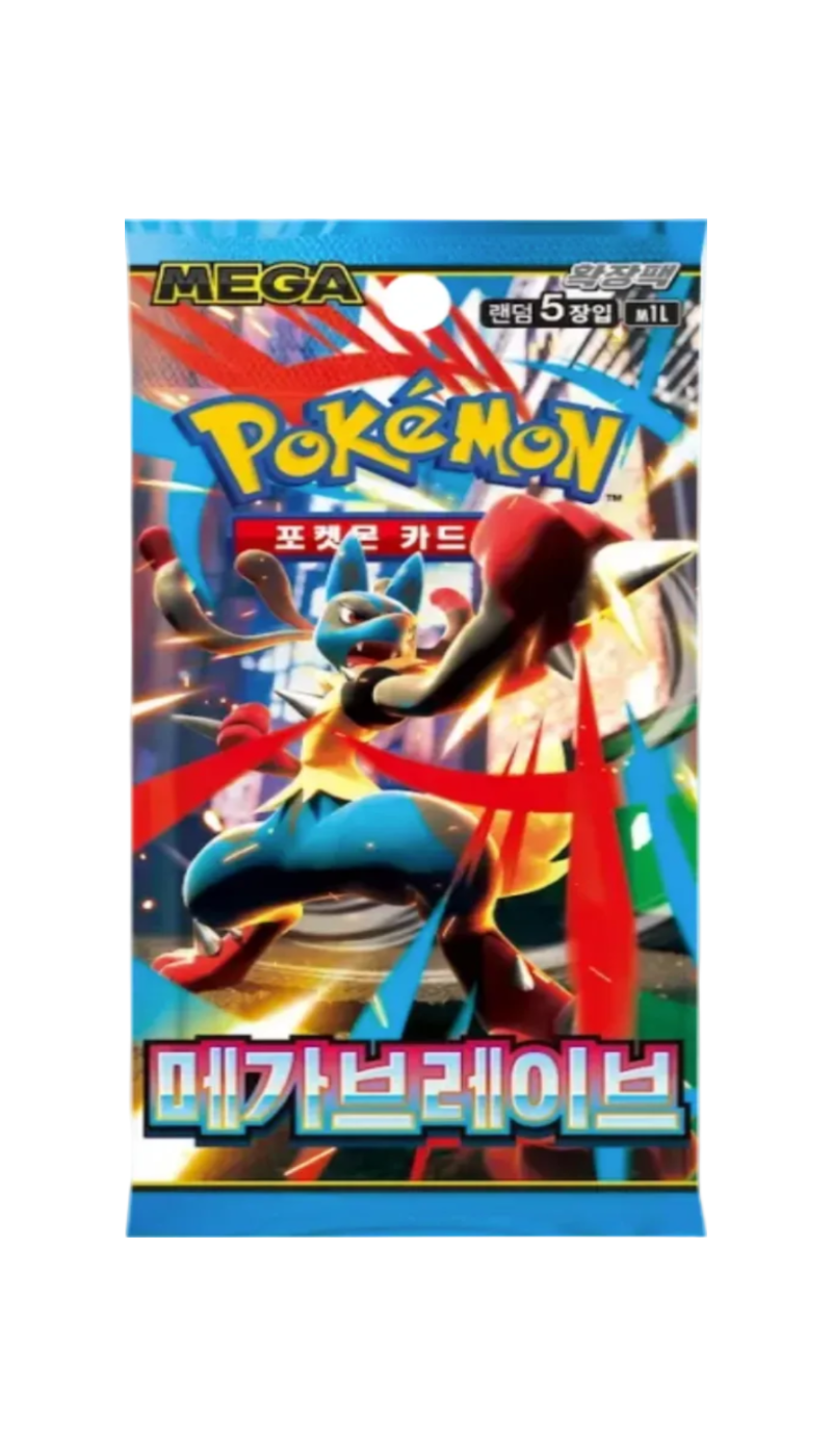POKEMON - SOBRE MEGA BRAVE | COREANO