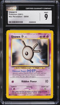 UNOWN K CGC 9. 2001. INGLES
